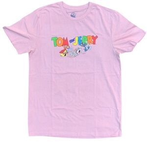 2022 Tom And Jerry MGM Warner Bros T-Shirt L 21.25x29.5